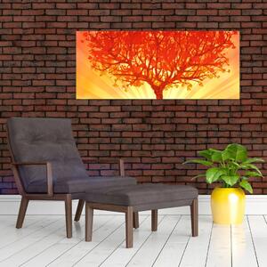 Slika - Drvo obasjano suncem (120x50 cm)