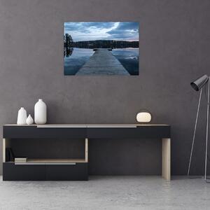 Slika - Molo na jezeru (70x50 cm)
