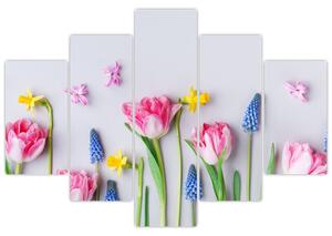 Slika proljetnog cvijeća (150x105 cm)