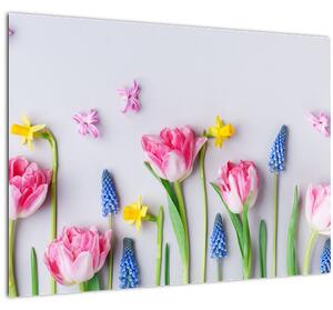 Slika proljetnog cvijeća (70x50 cm)