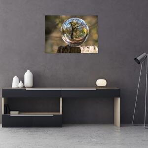 Slikanje - Odsjaj u staklenoj kugli (70x50 cm)