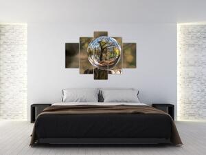 Slikanje - Odsjaj u staklenoj kugli (150x105 cm)