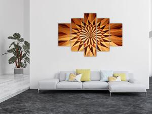 Slika - Drveni kolaž (150x105 cm)