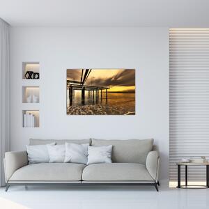 Slika - Arhitektura uz obalu (90x60 cm)