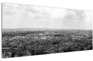 Slika - krovovi kuća u Parizu (120x50 cm)