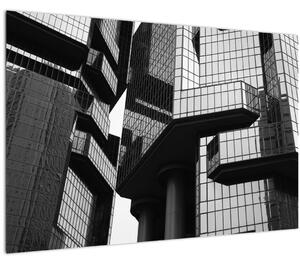 Slika staklenih zgrada (90x60 cm)