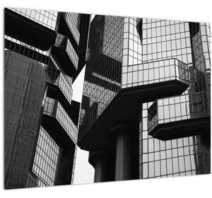 Slika staklenih zgrada (70x50 cm)