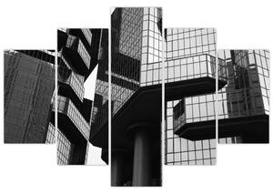 Slika staklenih zgrada (150x105 cm)