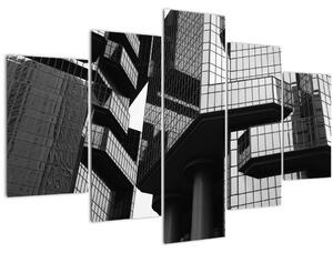 Slika staklenih zgrada (150x105 cm)