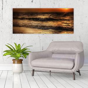 Slika - Valovi uz obalu (120x50 cm)