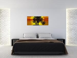 Slika siluete stabla (120x50 cm)
