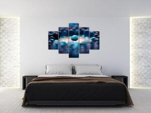 Slika - Plave kuglice (150x105 cm)