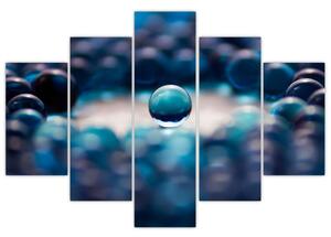 Slika - Plave kuglice (150x105 cm)