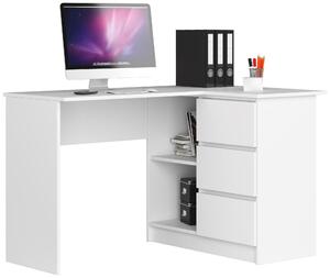 Zondo.hr Kutni PC stolić Bodhi (bijela) (D). Akcija -16%. 1128552