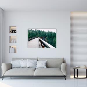 Slika - Most do vrhova drveća (90x60 cm)