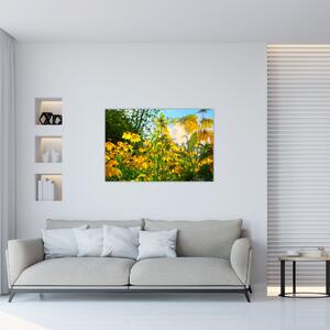 Slika žutog cvijeća (90x60 cm)