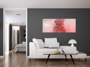 Slika crvenog dima (120x50 cm)