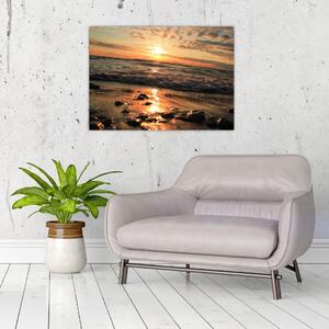 Slika - Zalazak sunca na oceanu (70x50 cm)