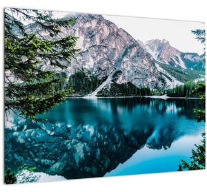 Slika jezera u Alpama (70x50 cm)