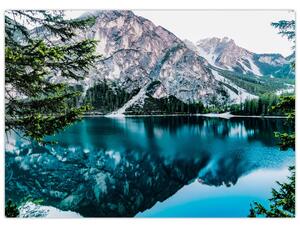 Slika jezera u Alpama (70x50 cm)