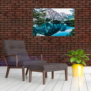 Slika jezera u Alpama (90x60 cm)