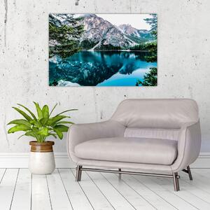 Slika jezera u Alpama (90x60 cm)