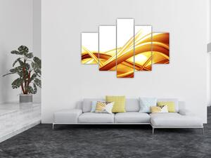 Slika -Žuta apstrakcija (150x105 cm)