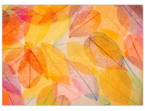 Slika - Pozadina sa jesenskim lišćem (70x50 cm)