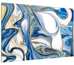 Slika - Mramorni valovi (90x60 cm)
