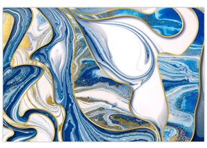Slika - Mramorni valovi (90x60 cm)