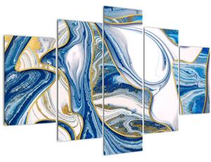 Slika - Mramorni valovi (150x105 cm)