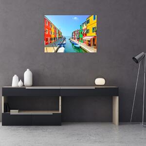 Slika - Otok Burano, Venecija, Italija (70x50 cm)