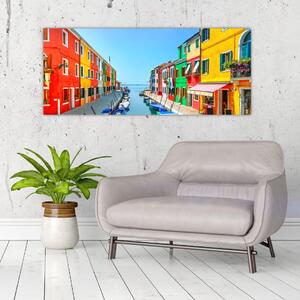 Slika - Otok Burano, Venecija, Italija (120x50 cm)