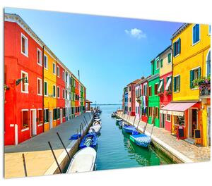 Slika - Otok Burano, Venecija, Italija (90x60 cm)
