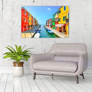 Slika - Otok Burano, Venecija, Italija (90x60 cm)