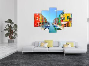 Slika - Otok Burano, Venecija, Italija (150x105 cm)