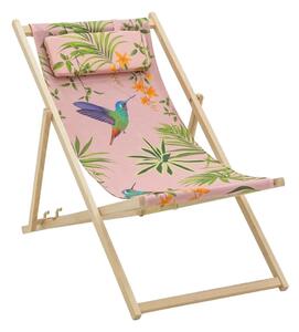 Sklopiva stolica za plažu CELESTE-Roza