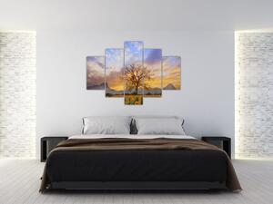 Slika - Pejzaž sa suncokretima (150x105 cm)