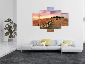 Slika - Kuća na brdu, Toskana, Italija (150x105 cm)