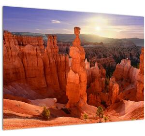 Staklena slika - Nacionalni park Utah (70x50 cm)