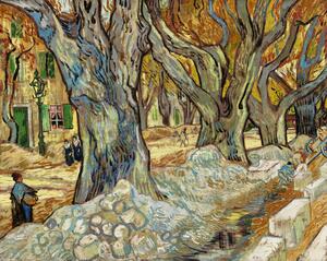 Reprodukcija The Large Plane Trees, Vincent van Gogh