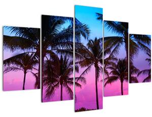 Slika - Palme u Miamiju (150x105 cm)