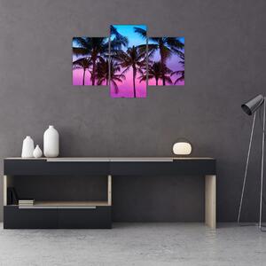 Slika - Palme u Miamiju (90x60 cm)