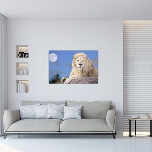 Slika - Bijeli lav (90x60 cm)