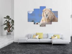 Slika - Bijeli lav (150x105 cm)