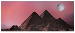 Slika - Piramide u Gizi, Egipat (120x50 cm)