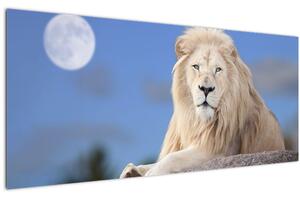 Slika - Bijeli lav (120x50 cm)