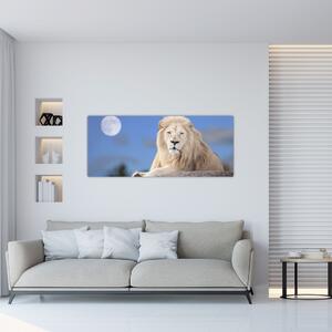 Slika - Bijeli lav (120x50 cm)