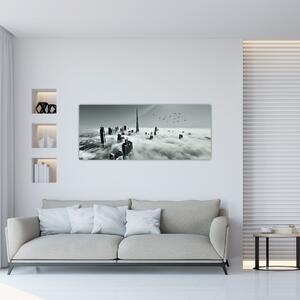 Slika - Neboderi u Dubaiju (120x50 cm)
