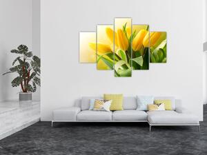 Slika - Žuti tulipani (150x105 cm)